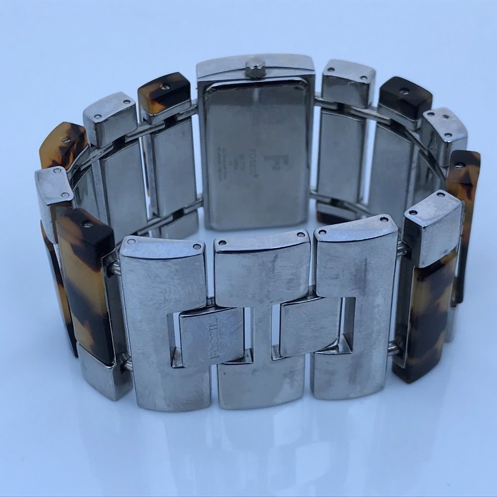 Fossil F2 Women Watch Wide Band Analog Wrist Watch - Picture 4 of 8